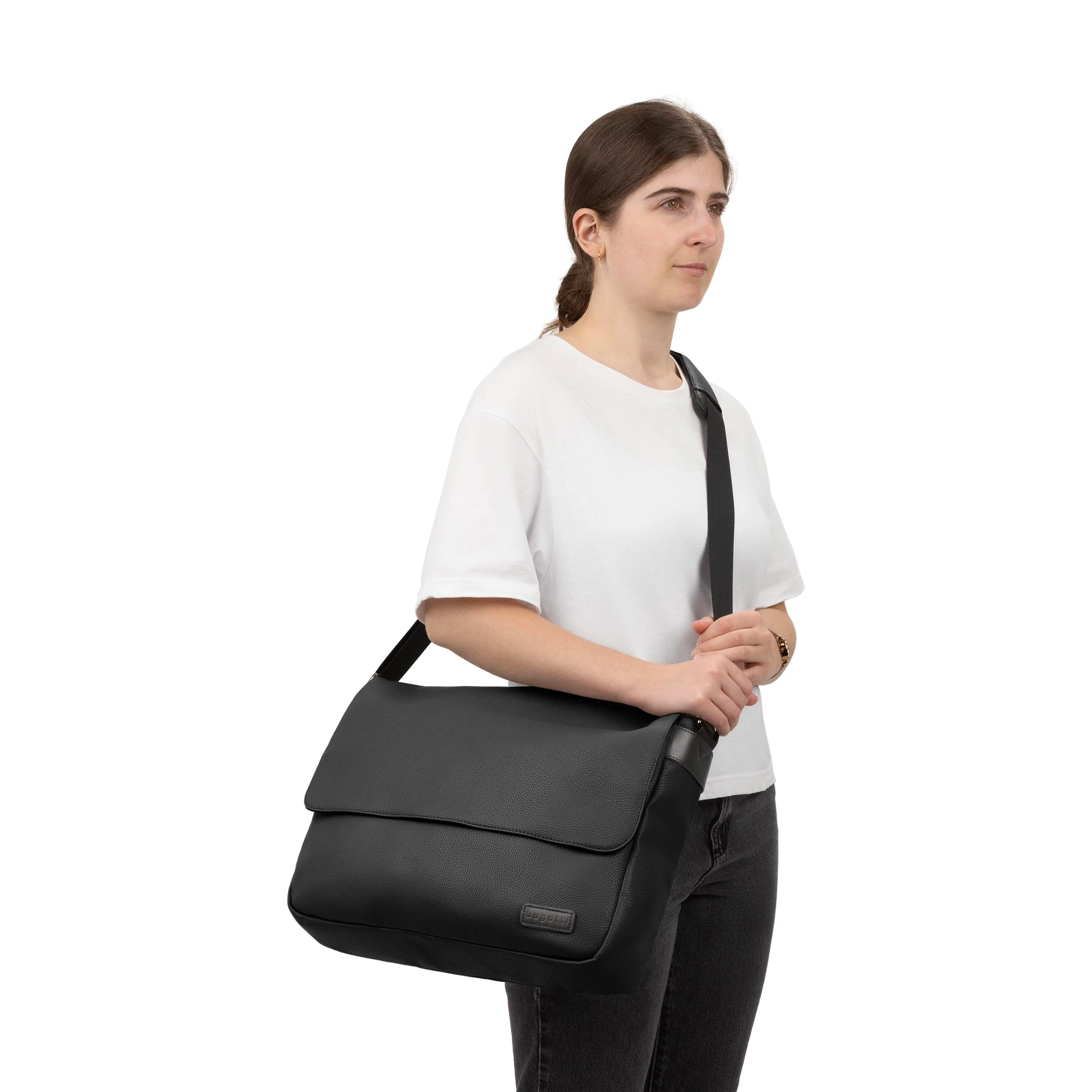 Contrast Messenger Bag - Image 7